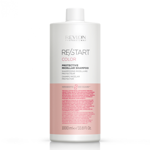 REVLON PROFESSIONAL RESTART COLOR PROTECTIVE MICELLAR SHAMPOO 1000 ML