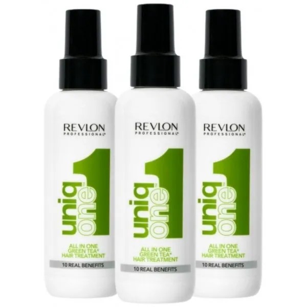REVLON UNIQ ONE GREEN TEA SCENT 150 ML X 3