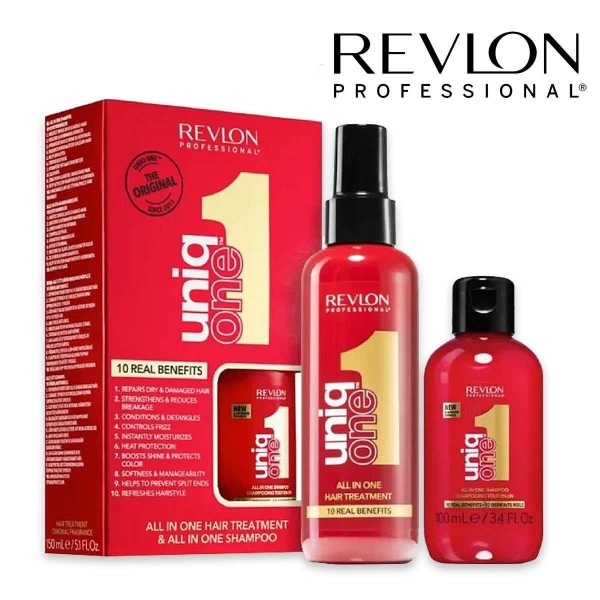 Revlon professional uniq one hair treatment 150ml+shampoo 100ml