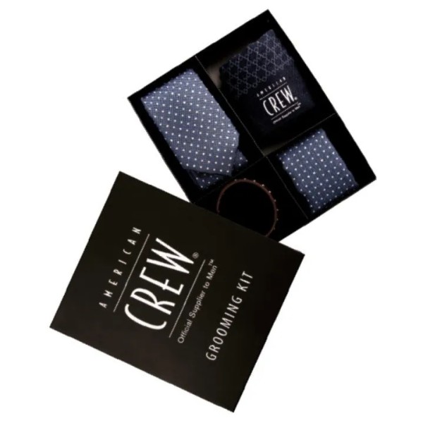AMERICAN CREW GROOMING KIT CRAVATTA, BRACCIALETTO, FAZZOLETTO & CALZINI