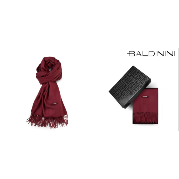 Sciarpa "Cashmere Touch" Baldinini con frange