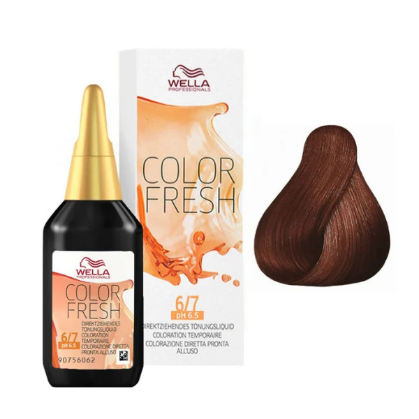 WELLA COLOR FRESH 6/7 - BIONDO SCURO SABBIA 75 ml