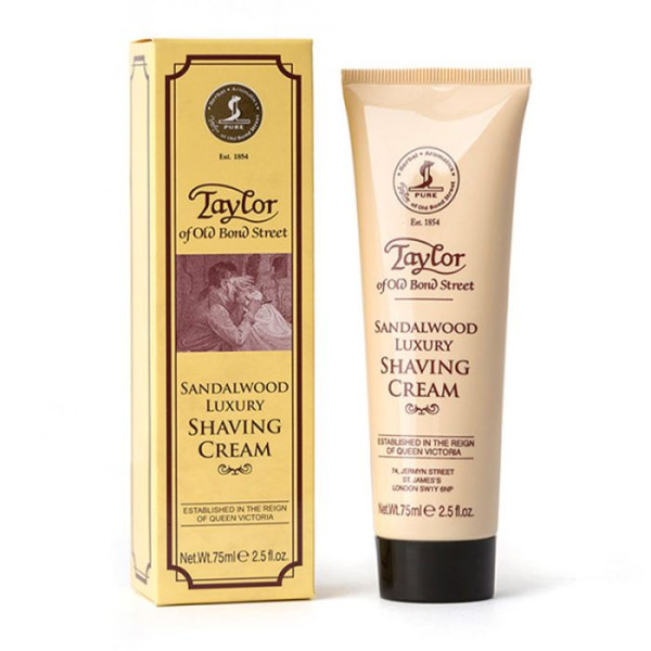 Taylor of Old Bond Street Sandalwood Luxury Shaving cream 75 ml
