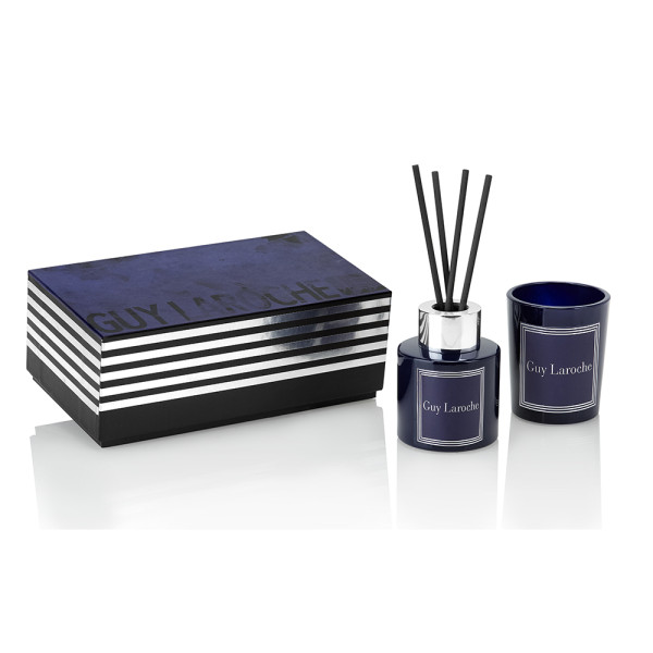 GUY LA ROCHE SET REGALO DIFFUSORE E CANDELA SANDALO