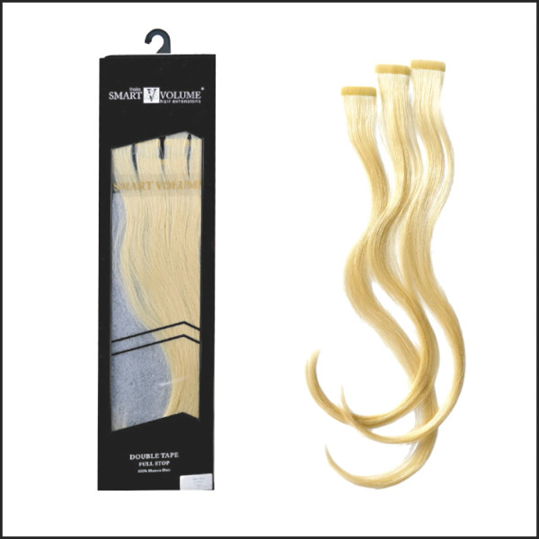 SMART VOLUME Biadesivo Double Tape Capello vero 100% COLORE 4