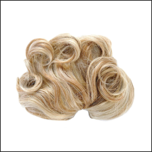 SMART VOLUME Chignon Corto Effetto Capello vero COLORE NERO INTENSO