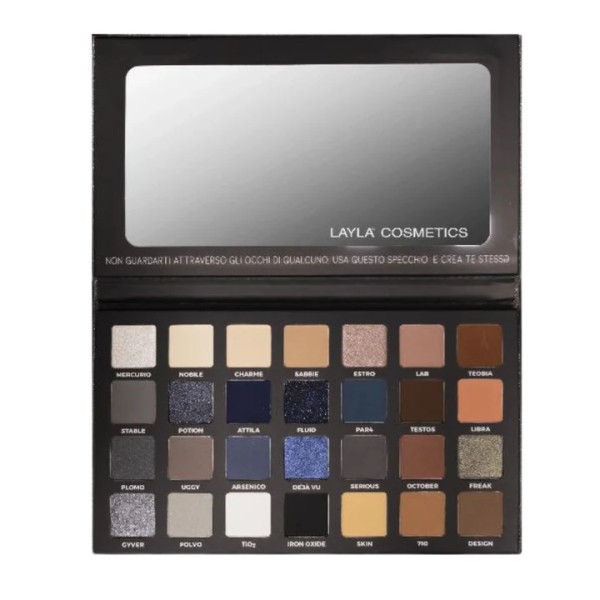 LAYLA COSMETICS - Creator palette 28 ombretti in polvere