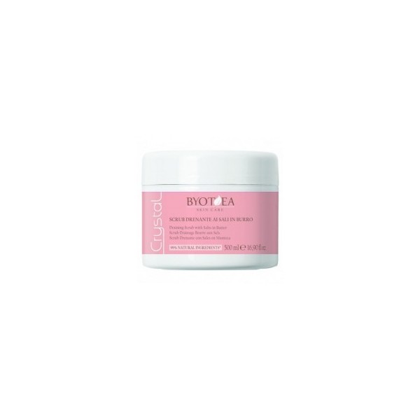 BYOTHEA CRYSTAL SCRUB DRENANTE AI SALI IN BURRO 500 ML